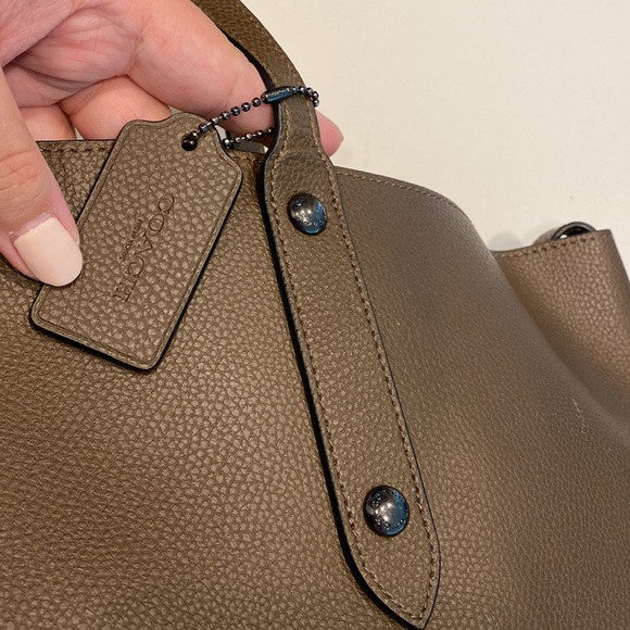 Coach Market Pebbled Leather Tote 58737 - Picture 4 of 10